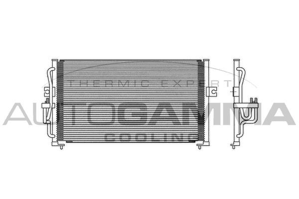 Kondensatorius, oro kondicionierius AUTOGAMMA 102885