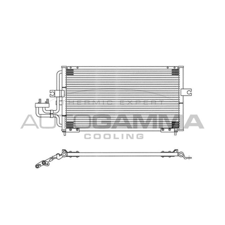 Kondensatorius, oro kondicionierius AUTOGAMMA 102886