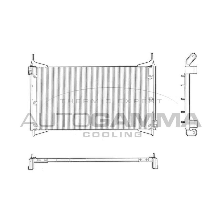 Kondensatorius, oro kondicionierius AUTOGAMMA 103193