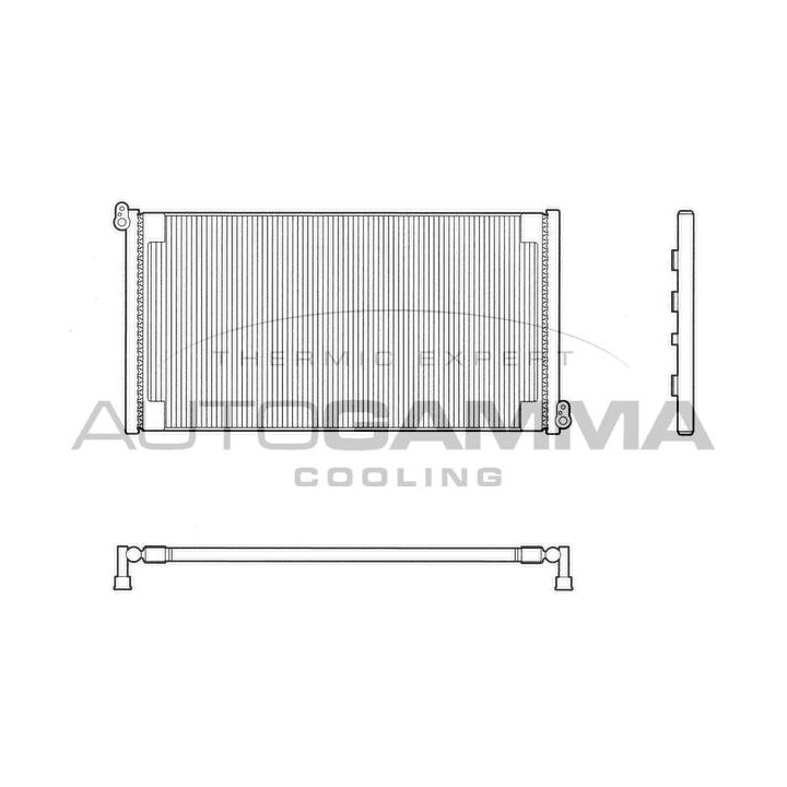 Kondensatorius, oro kondicionierius AUTOGAMMA 103194