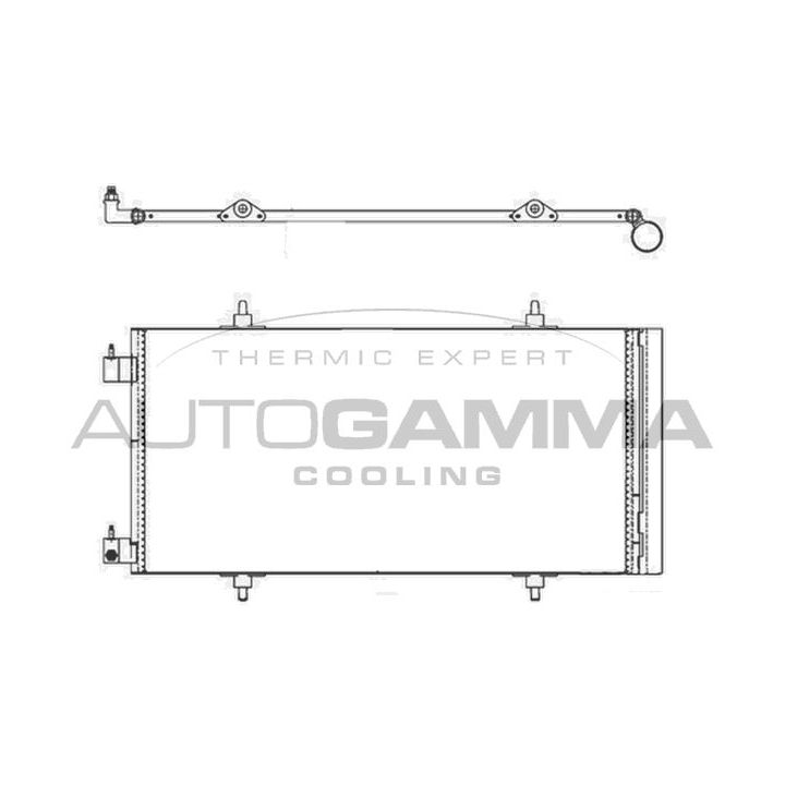 Kondensatorius, oro kondicionierius AUTOGAMMA 103226