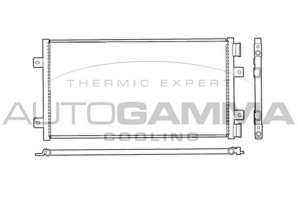 Kondensatorius, oro kondicionierius AUTOGAMMA 103234