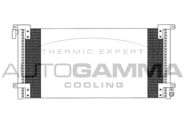 Kondensatorius, oro kondicionierius AUTOGAMMA 103253