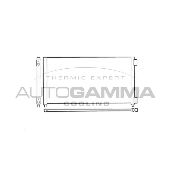 Kondensatorius, oro kondicionierius AUTOGAMMA 103254