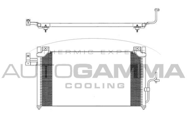 Kondensatorius, oro kondicionierius AUTOGAMMA 103271