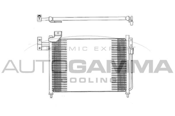 Kondensatorius, oro kondicionierius AUTOGAMMA 103314