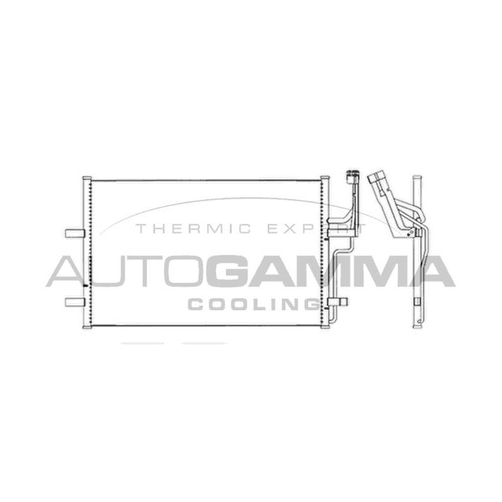 Kondensatorius, oro kondicionierius AUTOGAMMA 103622