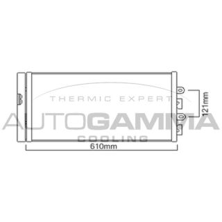 Kondensatorius, oro kondicionierius AUTOGAMMA 103775