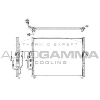 Kondensatorius, oro kondicionierius AUTOGAMMA 103842