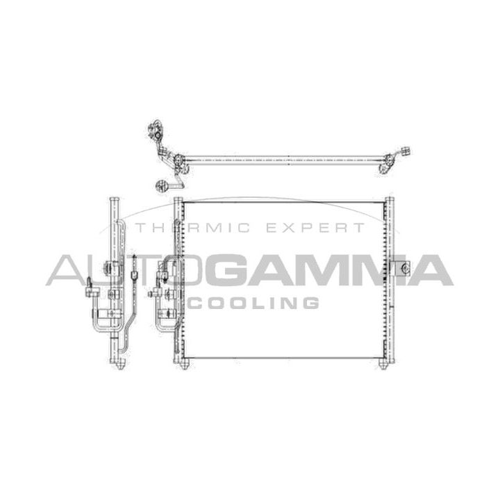 Kondensatorius, oro kondicionierius AUTOGAMMA 103842