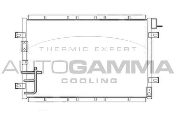 Kondensatorius, oro kondicionierius AUTOGAMMA 103847