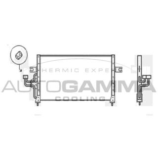 Kondensatorius, oro kondicionierius AUTOGAMMA 103930