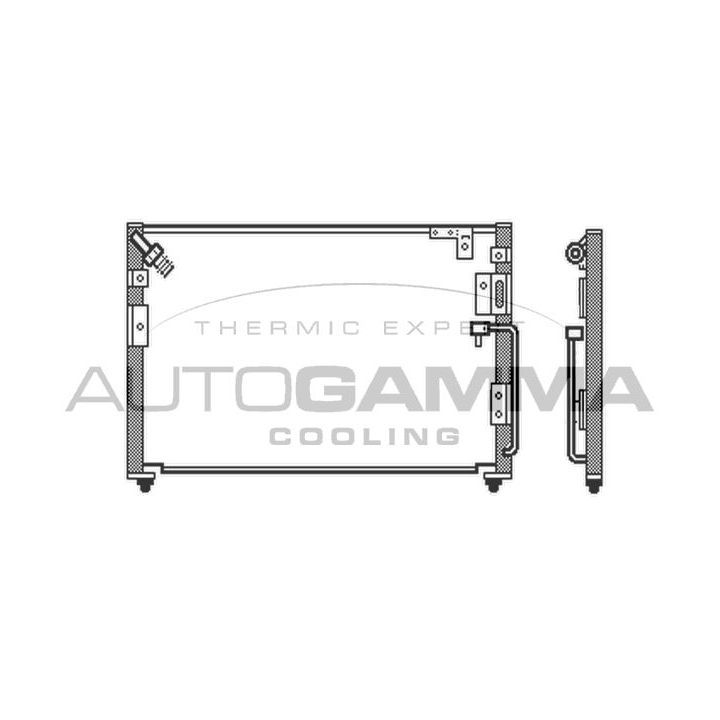 Kondensatorius, oro kondicionierius AUTOGAMMA 103936
