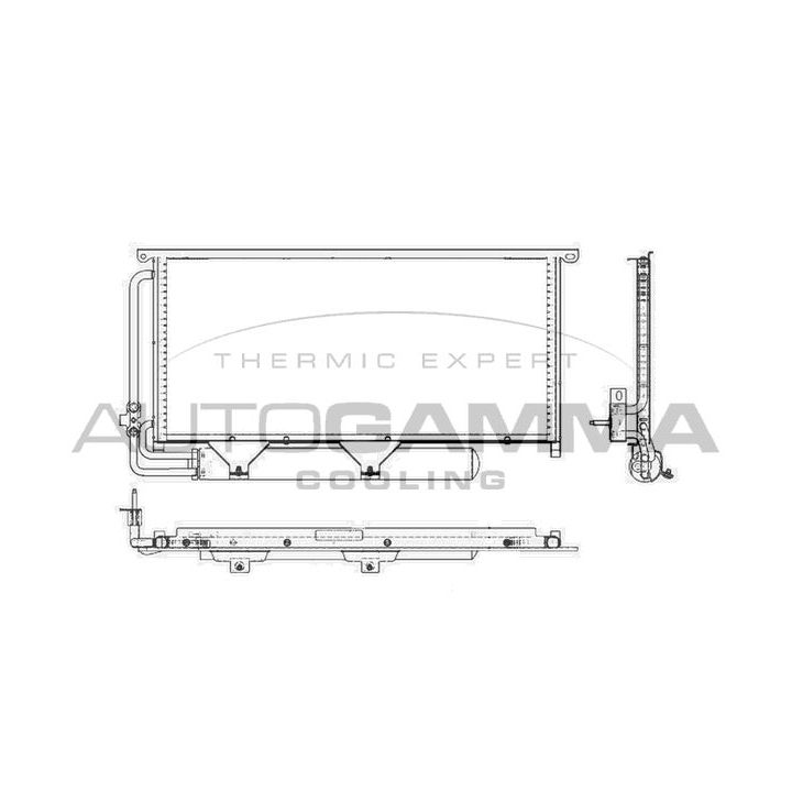 Kondensatorius, oro kondicionierius AUTOGAMMA 103984