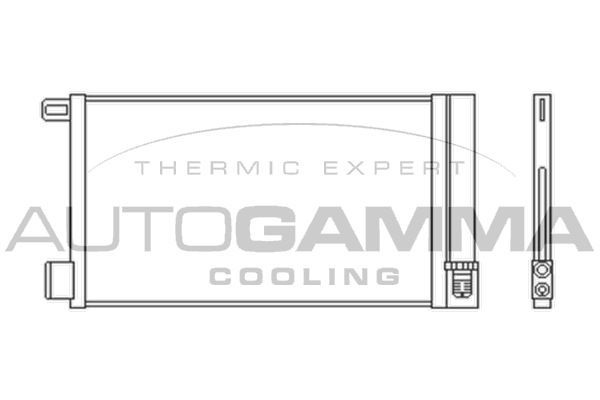 Kondensatorius, oro kondicionierius AUTOGAMMA 103989