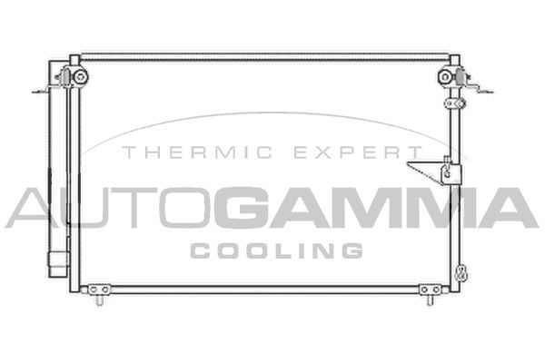 Kondensatorius, oro kondicionierius AUTOGAMMA 104015