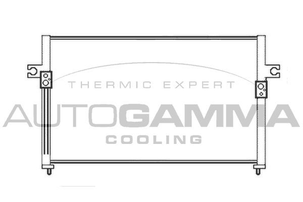 Kondensatorius, oro kondicionierius AUTOGAMMA 104098