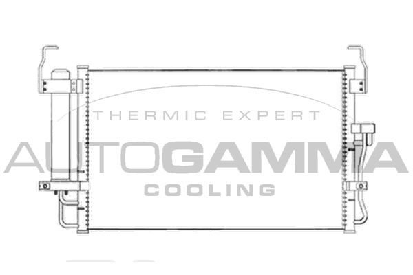 Kondensatorius, oro kondicionierius AUTOGAMMA 104100