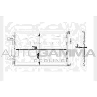 Kondensatorius, oro kondicionierius AUTOGAMMA 104480