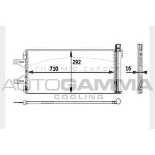 Kondensatorius, oro kondicionierius AUTOGAMMA 104481