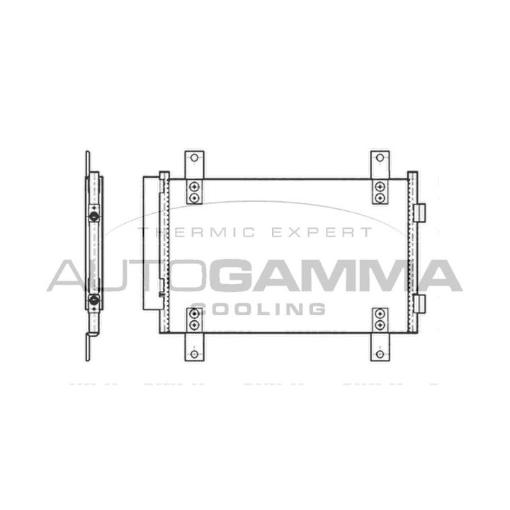 Kondensatorius, oro kondicionierius AUTOGAMMA 104482