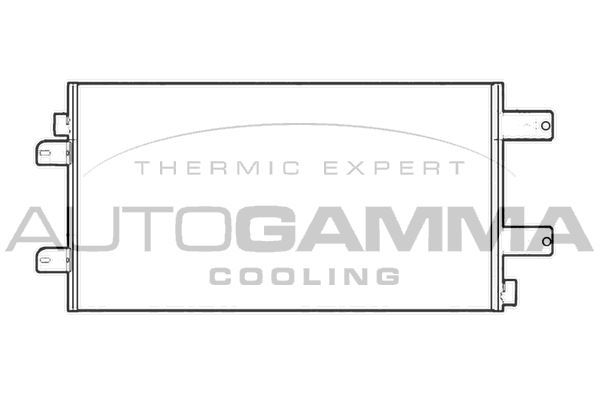 Kondensatorius, oro kondicionierius AUTOGAMMA 104577