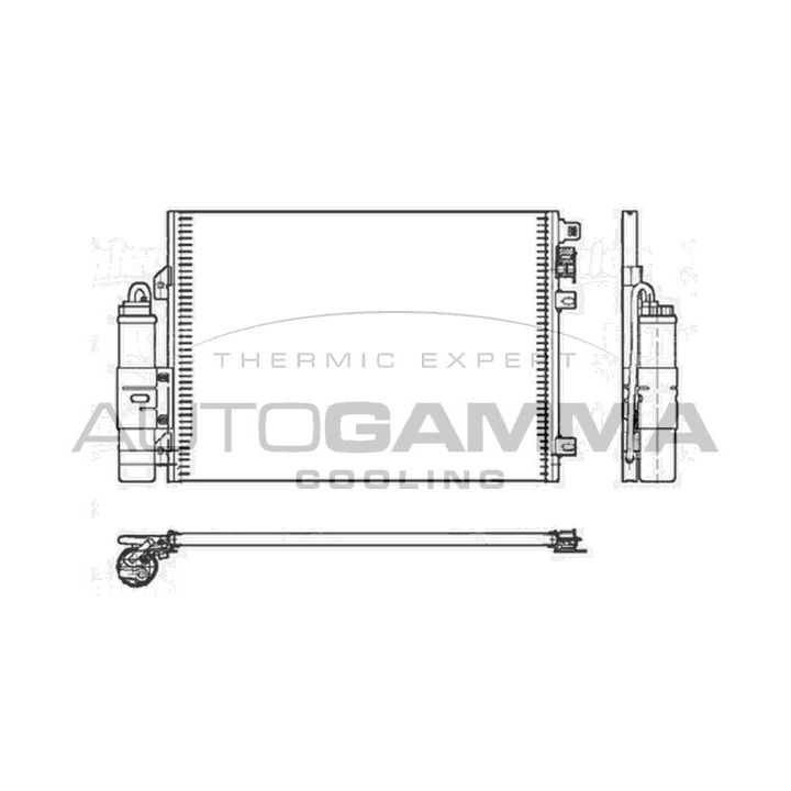 Kondensatorius, oro kondicionierius AUTOGAMMA 104582