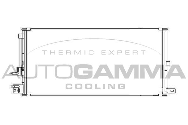 Kondensatorius, oro kondicionierius AUTOGAMMA 104781