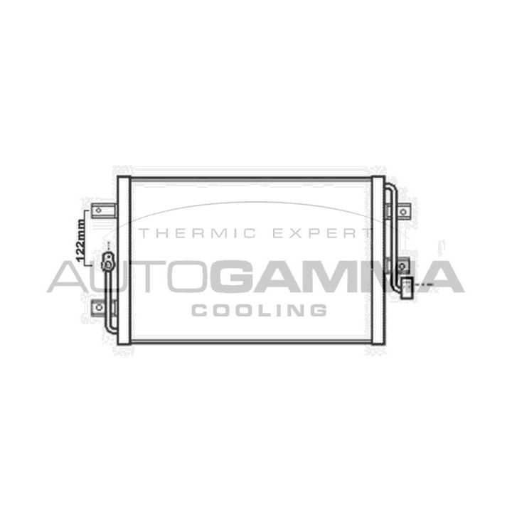 Kondensatorius, oro kondicionierius AUTOGAMMA 104897