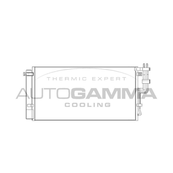 Kondensatorius, oro kondicionierius AUTOGAMMA 104907