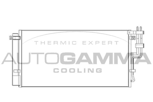 Kondensatorius, oro kondicionierius AUTOGAMMA 104907