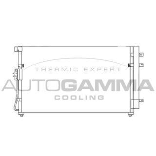 Kondensatorius, oro kondicionierius AUTOGAMMA 104909