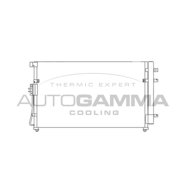 Kondensatorius, oro kondicionierius AUTOGAMMA 104909