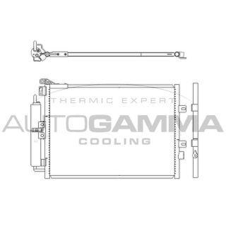 Kondensatorius, oro kondicionierius AUTOGAMMA 104916