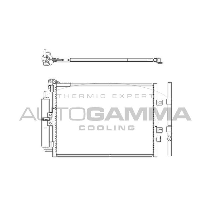Kondensatorius, oro kondicionierius AUTOGAMMA 104916