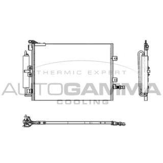 Kondensatorius, oro kondicionierius AUTOGAMMA 104917