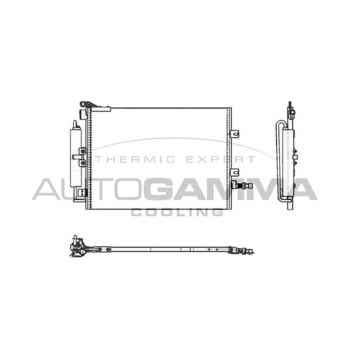 Kondensatorius, oro kondicionierius AUTOGAMMA 104917