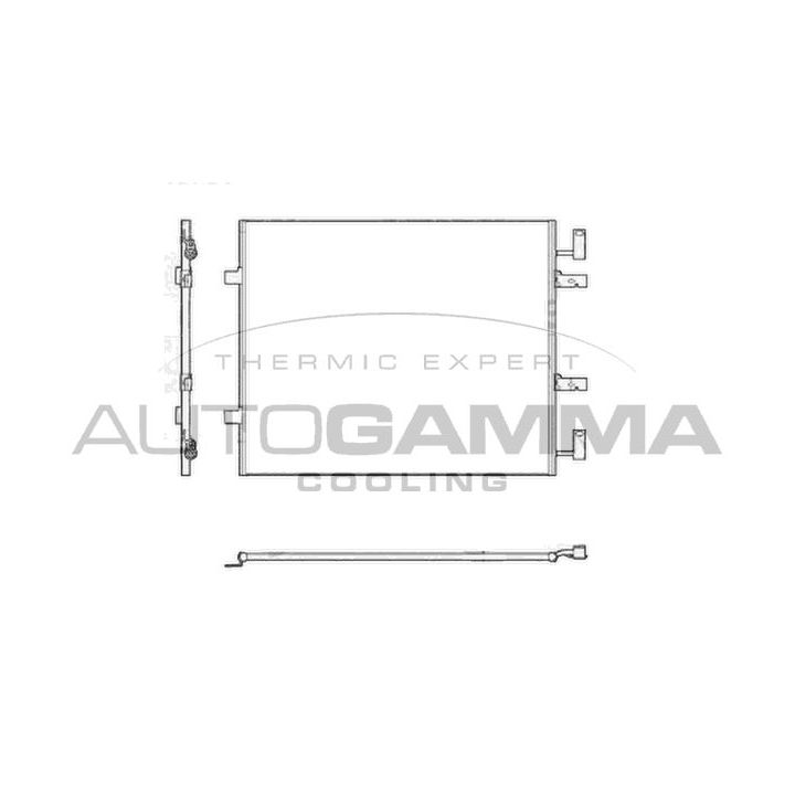 Kondensatorius, oro kondicionierius AUTOGAMMA 104918