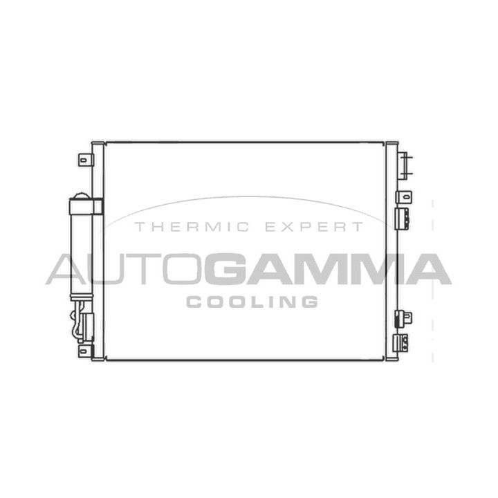 Kondensatorius, oro kondicionierius AUTOGAMMA 104947