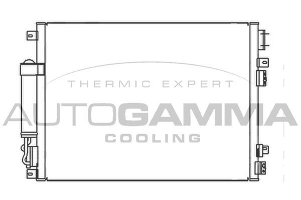 Kondensatorius, oro kondicionierius AUTOGAMMA 104947