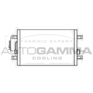 Kondensatorius, oro kondicionierius AUTOGAMMA 104948