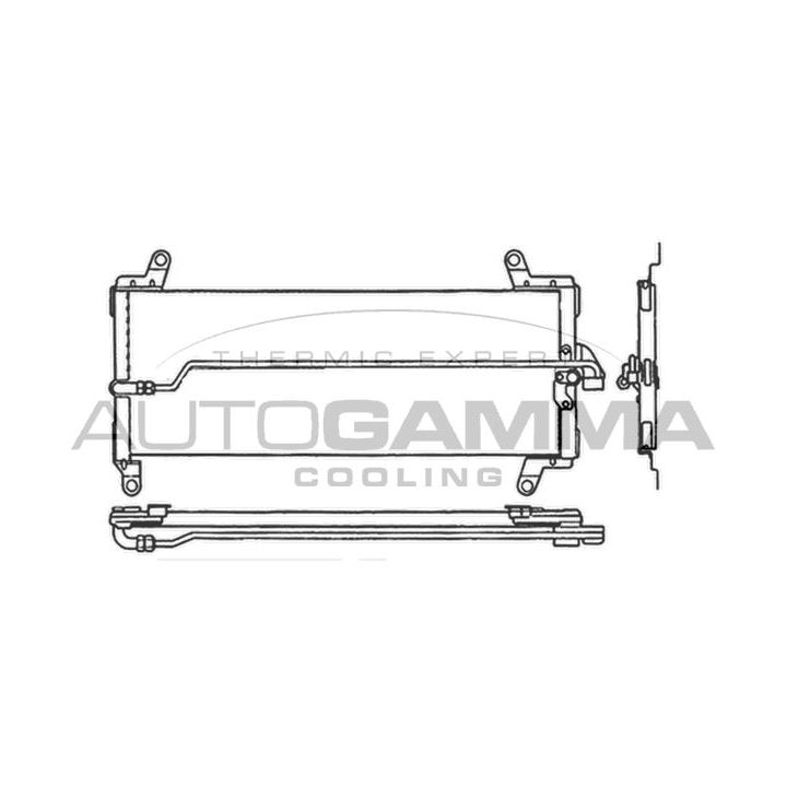 Kondensatorius, oro kondicionierius AUTOGAMMA 104982