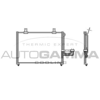 Kondensatorius, oro kondicionierius AUTOGAMMA 104995