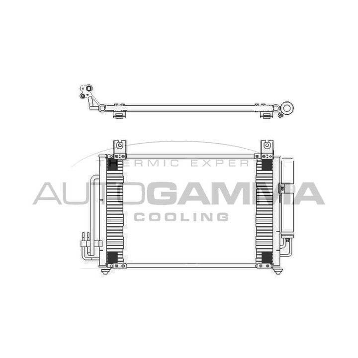 Kondensatorius, oro kondicionierius AUTOGAMMA 105000
