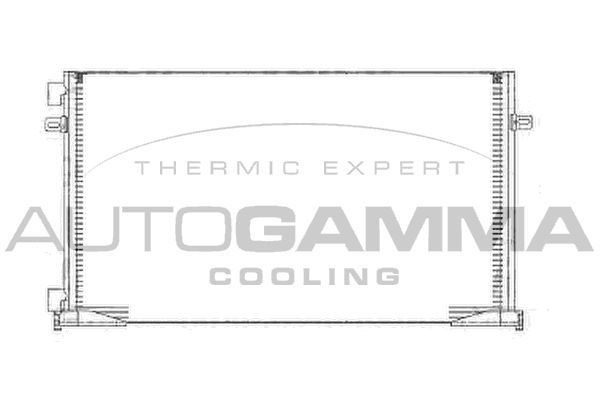 Kondensatorius, oro kondicionierius AUTOGAMMA 105021