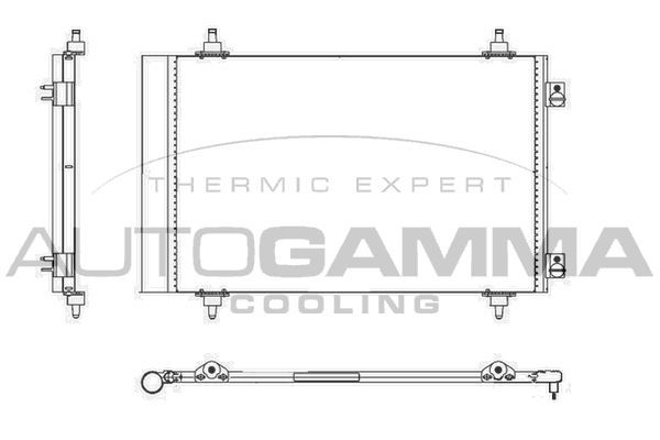 Kondensatorius, oro kondicionierius AUTOGAMMA 105022