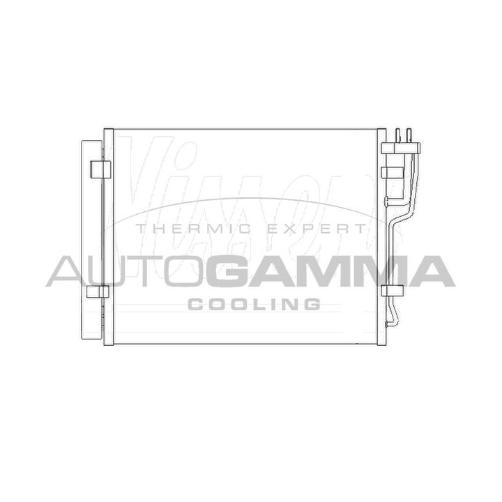 Kondensatorius, oro kondicionierius AUTOGAMMA 105075