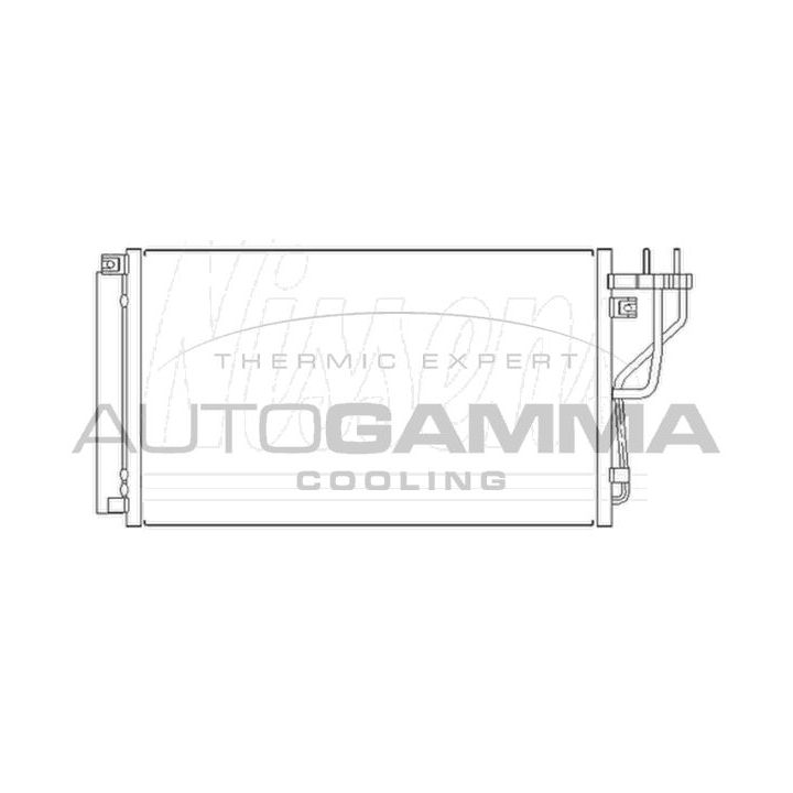 Kondensatorius, oro kondicionierius AUTOGAMMA 105077