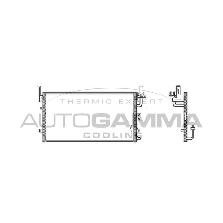 Kondensatorius, oro kondicionierius AUTOGAMMA 105150