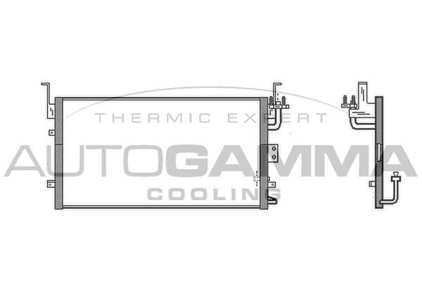 Kondensatorius, oro kondicionierius AUTOGAMMA 105150